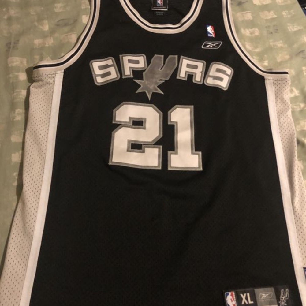 Tim Duncan Spurs Jersey